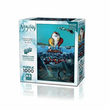 KS Puzzle 20709 Under The Water 1000 Parça Puzzle