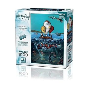 KS Puzzle 20709 Under The Water 1000 Parça Puzzle