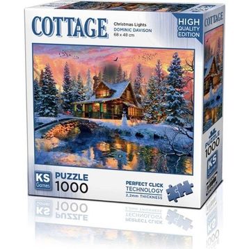 KS Puzzle 20720 Christmas Lights 1000 Parça Puzzle