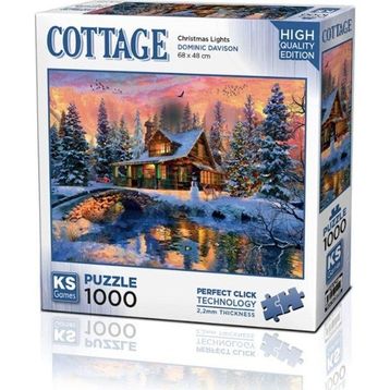 KS Puzzle 20720 Christmas Lights 1000 Parça Puzzle