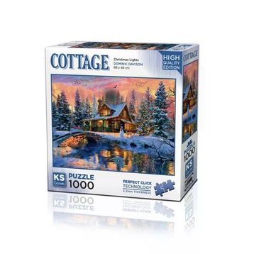 KS Puzzle 20720 Christmas Lights 1000 Parça Puzzle