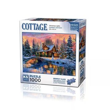 KS Puzzle 20720 Christmas Lights 1000 Parça Puzzle