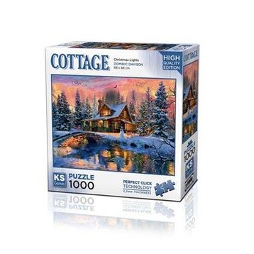 KS Puzzle 20720 Christmas Lights 1000 Parça Puzzle