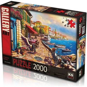 KS Puzzle 22511 2000 Parça A Seaside Holiday Puzzle