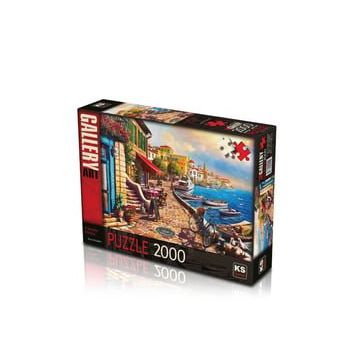 KS Puzzle 22511 2000 Parça A Seaside Holiday Puzzle
