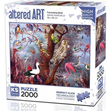 KS Puzzle 22515 Fascinating Birds 2000 Parça Puzzle