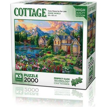 KS Puzzle 22522 By The Lake 2000 Parça Puzzle
