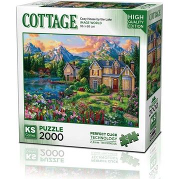 KS Puzzle 22522 By The Lake 2000 Parça Puzzle