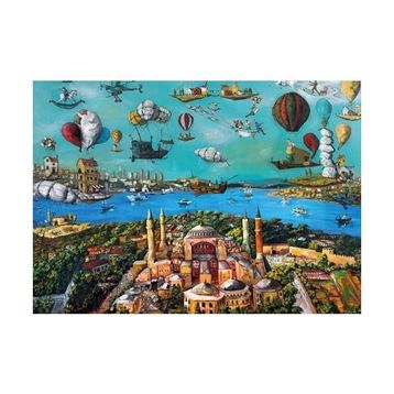 KS Puzzle 22523 Migration Routes Hagia Sophia 2000 Parça Puzzle