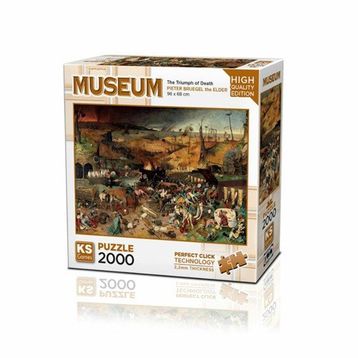 KS Puzzle 22524 The Triumph Of Death 2000 Parça Puzzle