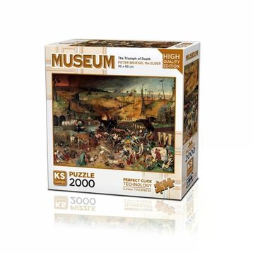 KS Puzzle 22524 The Triumph Of Death 2000 Parça Puzzle
