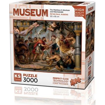 KS Puzzle 23018 The Meeting Of Abraham And Melchizedek 3000 Parça Puzzle