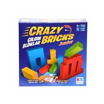 KS Puzzle 25110 Crazy Bricks Çılgın Bloklar Oyun