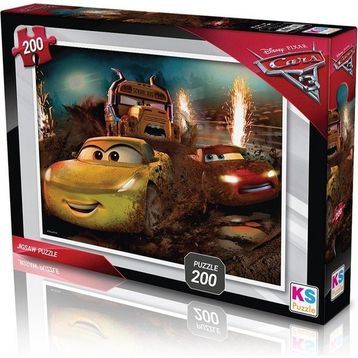 KS Puzzle CR113 Cars 200 Parça Puzzle