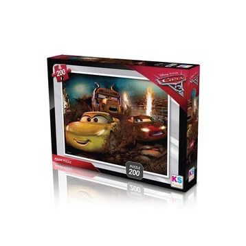 KS Puzzle CR113 Cars 200 Parça Puzzle