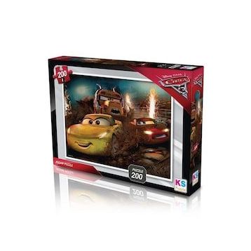 KS Puzzle CR113 Cars 200 Parça Puzzle