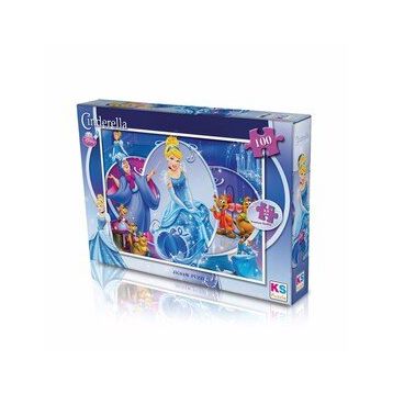 KS Puzzle CRL714 Cinderella / 100 Parça Puzzle