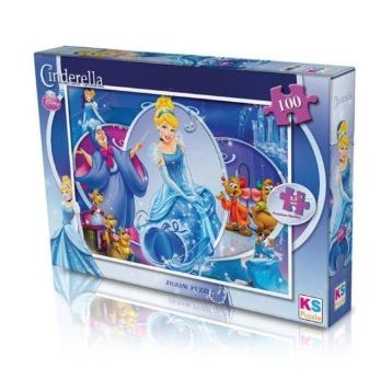KS Puzzle CRL714 Cinderella / 100 Parça Puzzle