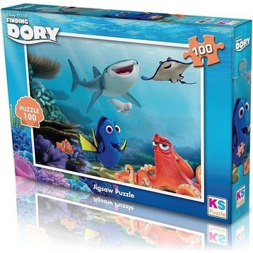 KS Puzzle DR714 Finding Dory / 100 Parça Puzzle