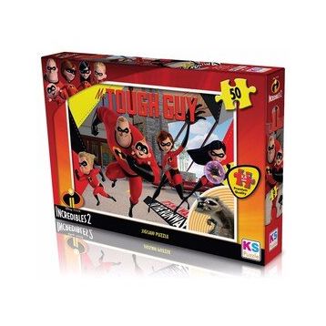 KS Puzzle Incredibles 50 Parça Puzzle