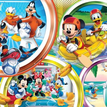 KS Puzzle MCH113 Mickey Mouse 200 Parça Puzzle