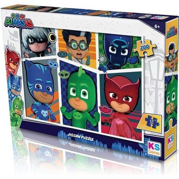 KS Puzzle PJM113 PJ Masks / 200 Parça Puzzle