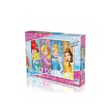 KS Puzzle PR714 Disney Princess / 100 Parça Puzzle