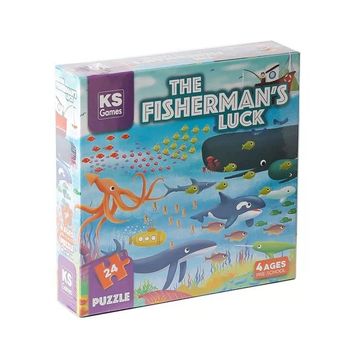 KS Puzzle PRS 32708 The Fisherman Sluck Pre School Puzzle