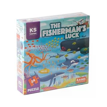 KS Puzzle PRS 32708 The Fisherman Sluck Pre School Puzzle