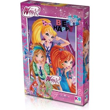 KS Puzzle WINX113 Winx / 200 Parça Puzzle