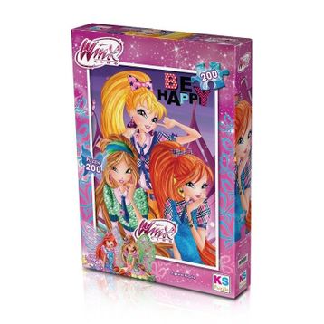 KS Puzzle WINX113 Winx / 200 Parça Puzzle