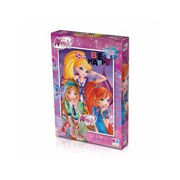 KS Puzzle WINX113 Winx / 200 Parça Puzzle