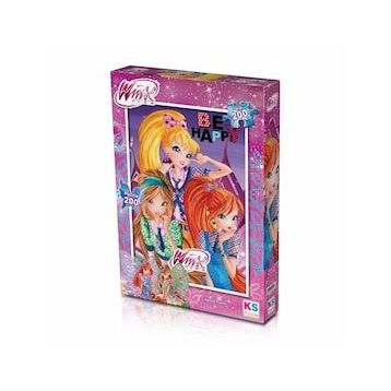 KS Puzzle WINX113 Winx / 200 Parça Puzzle