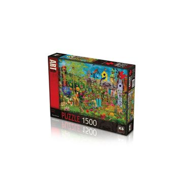 KS Puzzle Yaz Bahçesi Aimee Stewart 1500 Parça Puzzle