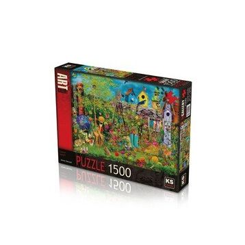 KS Puzzle Yaz Bahçesi Aimee Stewart 1500 Parça Puzzle