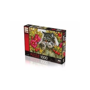 KS Rose Hedge Güllü Çit 1000 Parça Puzzle