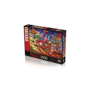 KS The Flight Uçuş 1000 Parça Puzzle