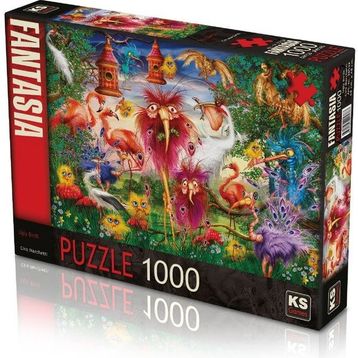KS Ugly Birds Çirkin Kuşlar 1000 Parça Puzzle
