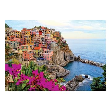 KS Village Of Manarola Cinque Terre İtaly 1000 Parça Puzzle