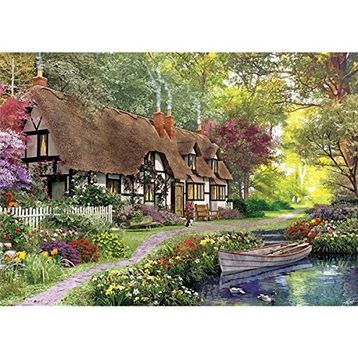 KS Woodland Walk Cottage 1000 Parça Puzzle