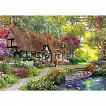 KS Woodland Walk Cottage 1000 Parça Puzzle