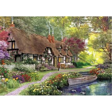 KS Woodland Walk Cottage 1000 Parça Puzzle