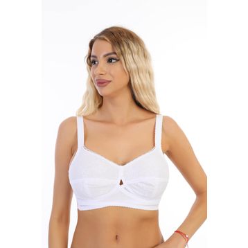 Kshop Freshness 2168 Beyaz Mükemmel Toparlayıcı Küçültücü Kadın Sütyen