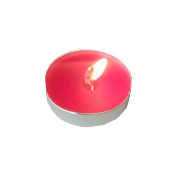 Ksmart Kırmızı 5'li Tea Lights Mum