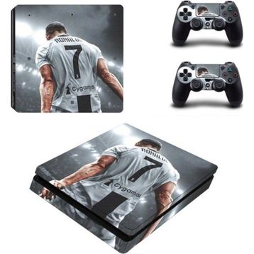 Kt Grup Decoration Cristiano Ronaldo Forma Playstation 4 Slim Kasa Sticker Kaplama
