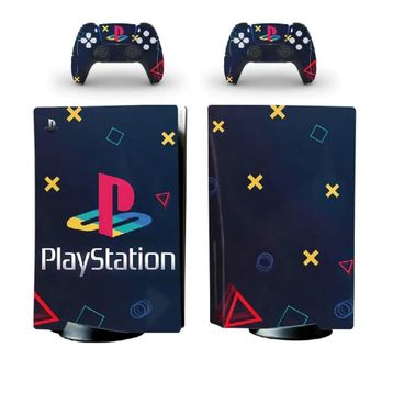Kt Grup Modern Logo Playstation 5 Disk Edition Sticker Kaplama Seti