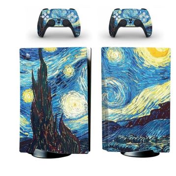 Kt Grup Van Gogh Playstation 5 Disk Edition Sticker Kaplama Seti