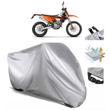 KTM 350 EXC-F Siyah Arka Çanta Uyumsuz Ultra Kalın Su Geçirmez Motor Brandası