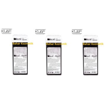 Kuaf Siyah 3x100 ml Kartuş Ağda