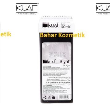 Kuaf Siyah 3x100 ml Kartuş Ağda